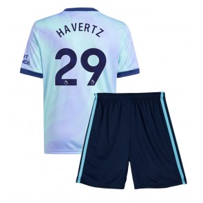 Arsenal Kai Havertz #29 Dětské Alternativní dres komplet 2024-25 Krátký Rukáv (+ trenýrky)